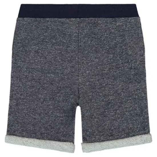 Andy & Evan  Kids French Terry Shorts Blue, Size 11-12 Years image {1}