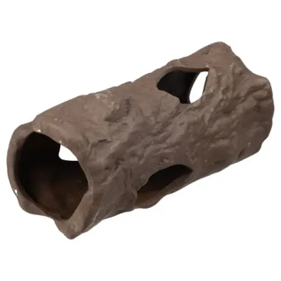 Unique Bargains 4.92x2.20x2.24 Inches Resin Aquarium Hideaway Rock Cave Fish Tank Decoration Brown image {2}