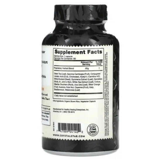 Crystal Star Thin After 40, 60 Vegetarian Capsules image {1}