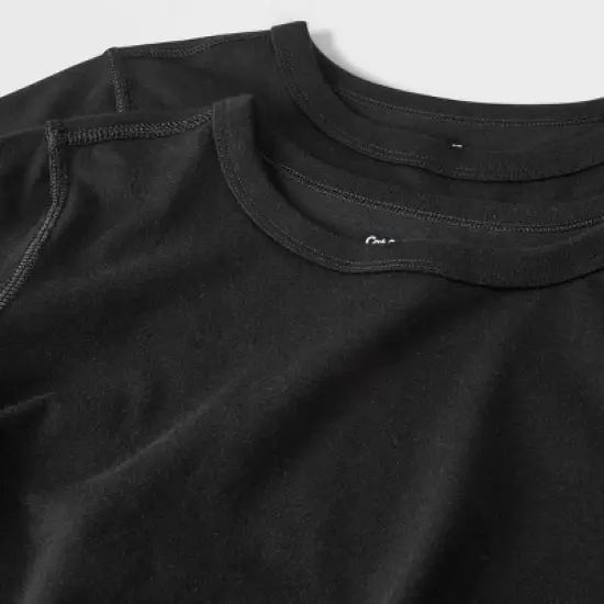 Kids' 2pk Adaptive Short Sleeve T-Shirt - Cat & Jack&trade; image {2}