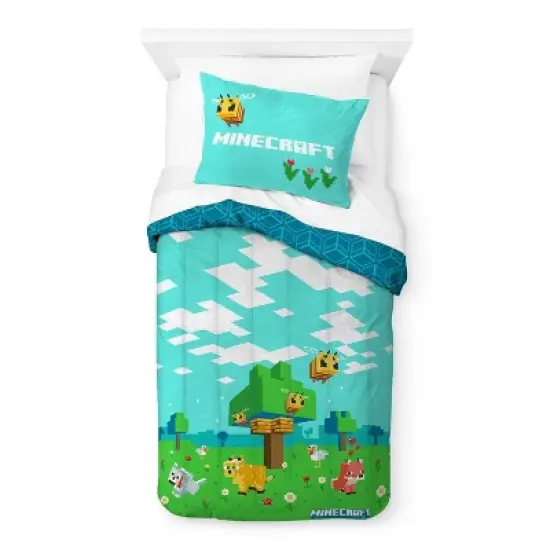Twin Minecraft Beautiful Day Kids' Comforter image {4}