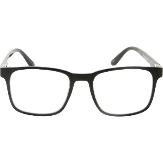 grinderPUNCH Transition Lens  Photochromic Reading Glasses  Clear Readers Turns into Sunglasses in the Sun  UV400 (Black, 2.50) image {2}