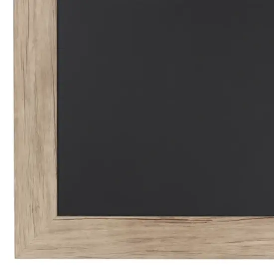 27" x 18" Beatrice Framed Magnetic Chalkboard Rustic Brown - DesignOvation image {4}