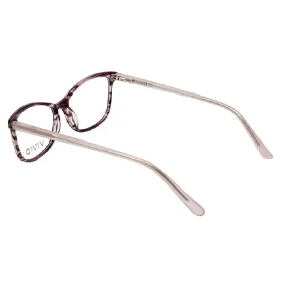 Calabria Vivid Designer Blue Light Blocking Reading Eyeglasses 893 Marble Wine 52 mm image {3}