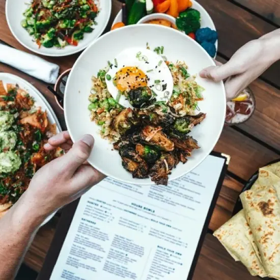 WeChef 20 Pack Restaurant Menu Covers 8.5 x 14" Book Style 7 Pages 14 Views Black image {8}