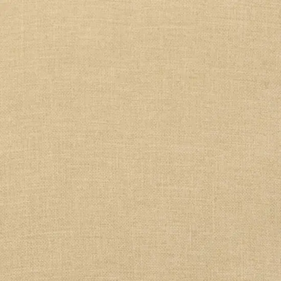 vidaXL Sun Lounger Cushion - Outdoor Patio Sunbed Seat Pad - Melange Beige - Polyester Fabric - 78.7"x23.6"x1.6" image {7}