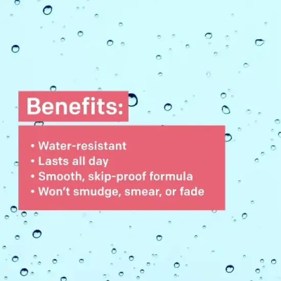 Almay Nice Ink Liquid Eyeliner - Water-Resistant Formula image {4}