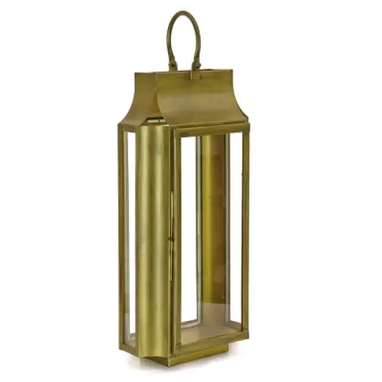 25" HGTV Slim Lantern Gold - National Tree Company image {4}