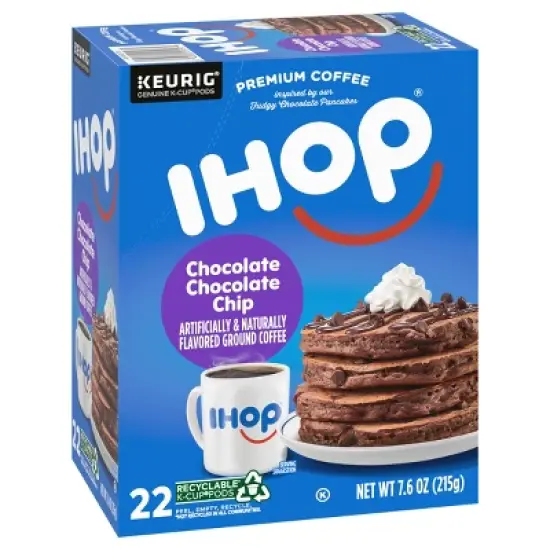 IHOP Medium Roast Chocolate Chip Pods - 22ct image {2}