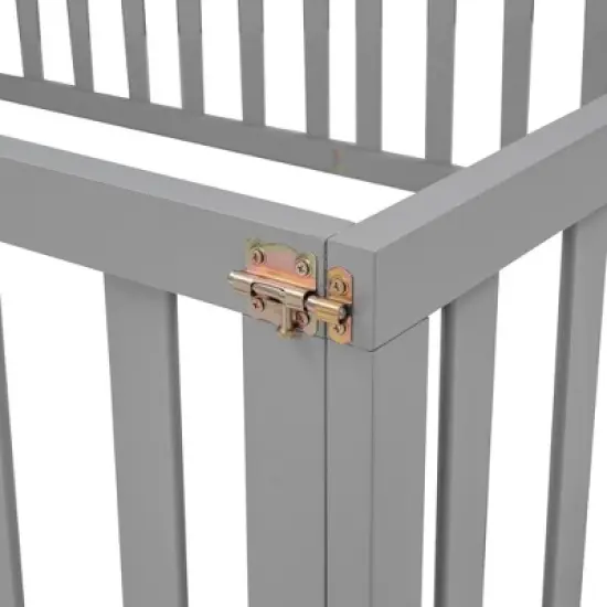 Okak Bed Guard Rails for Full Size Bed,Baby Bed Rail Guard for Toddlers,Gray image {3}