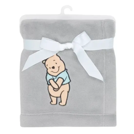 Lambs & Ivy Winnie the Pooh Hugs Baby Blanket image {3}