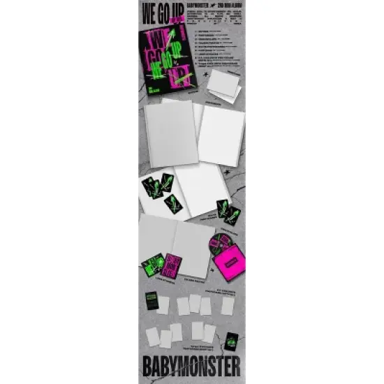 BABYMONSTER - WE GO UP (UP Ver.) (Target Exclusive, CD) image {1}