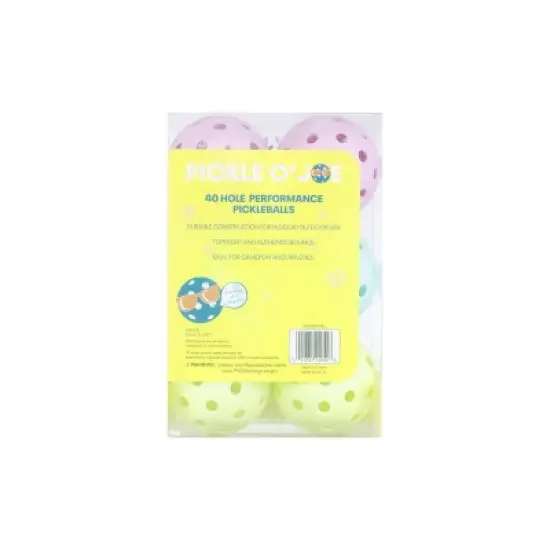 Pickle O'Joe 6pk Balls Pickleballs image {2}