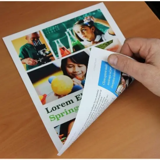 PPD Matte Double Sided Photo Paper (Brochure Paper) 8.5x11 100 sheets 130 gsm for Inkjet Printers image {3}