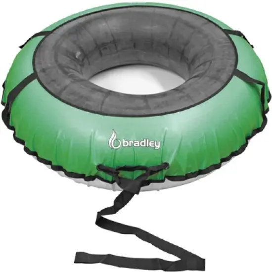 Bradley Colossal 60" Snow Tube with Slick, Heavy-Duty Bottom for Fast Sledding &ndash; Large Rubber Tube with Cover made in USA image {11}