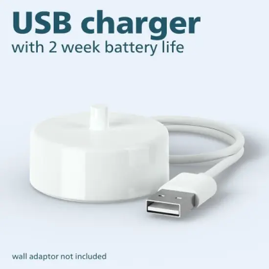 Philips Sonicare 4100 Plaque Control Rechargeable Electric Toothbrush - HX3689/24 image {10}