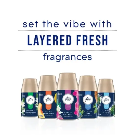 Glade Automatic Spray Air Freshener Refill Orchid & Neroli - 6.2oz image {7}