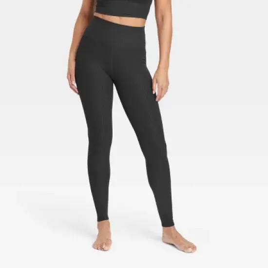 Women's Rib Curvy Leggings - All in Motion&trade; image {6}