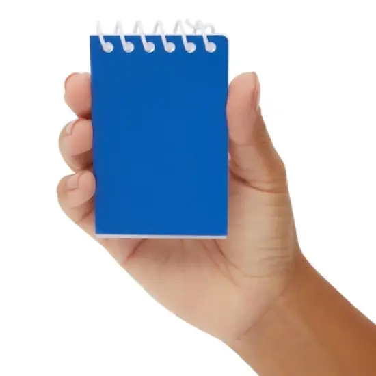Blue Panda 24 Pack Mini Notepads, Rainbow Colored Notepads Bulk for Note Taking, Top Spiral, Lined Pages (6 Colors, 2.25 x 3.5 In) image {3}