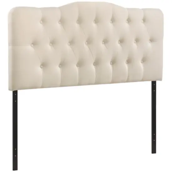 Annabel Queen Upholstered Fabric Headboard - Modway image {5}