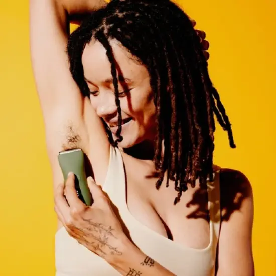 Meridian Pubic & Body Hair Trimmer Signature Ceramic Blade, Single Replacement Blade - Sage image {6}