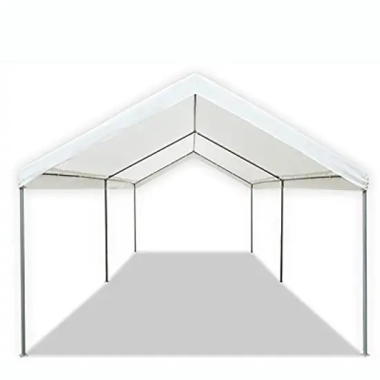 Caravan Canopy Domain 10 x 20 Foot Straight Leg Instant Canopy Tent Set (2 Pack) image {2}