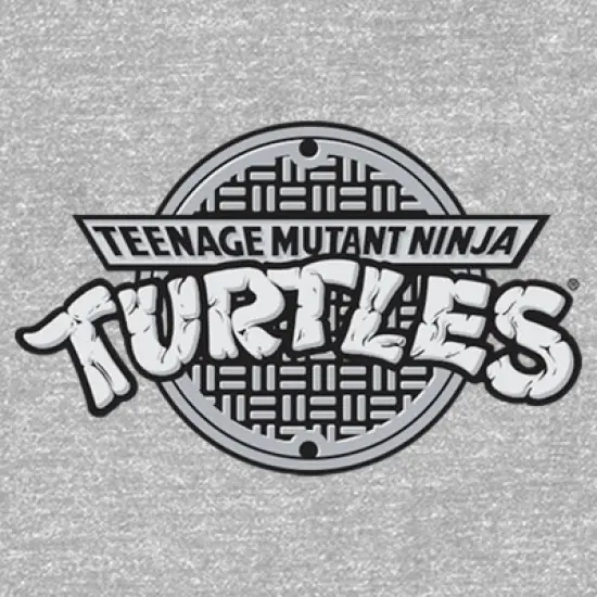 Women's Teenage Mutant Ninja Turtles Sewer Logo Scoop Neck image {1}