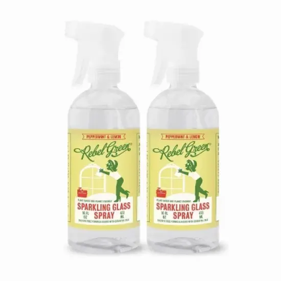 Rebel Green Peppermint & Lemon Glass Spray - 32 fl oz/2ct image {6}