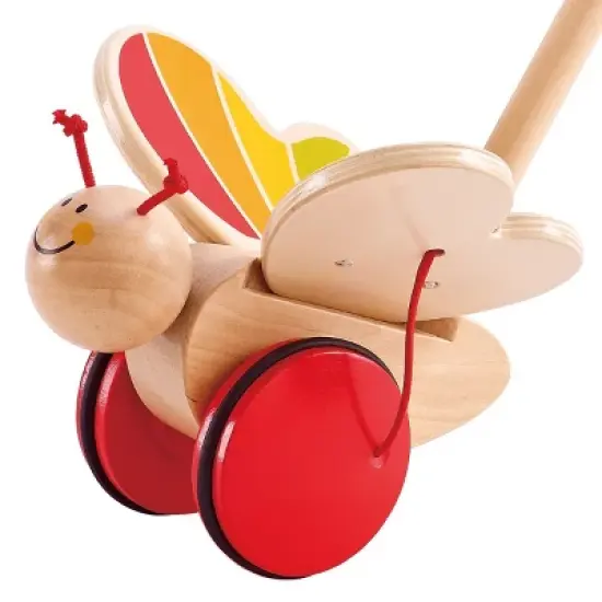 HAPE Butterfly Pal Push and Pull Toy image {2}