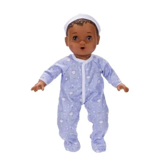 Perfectly Cute 14" Sleepy Time Baby Doll - Brown Hair/Brown Eyes image {4}