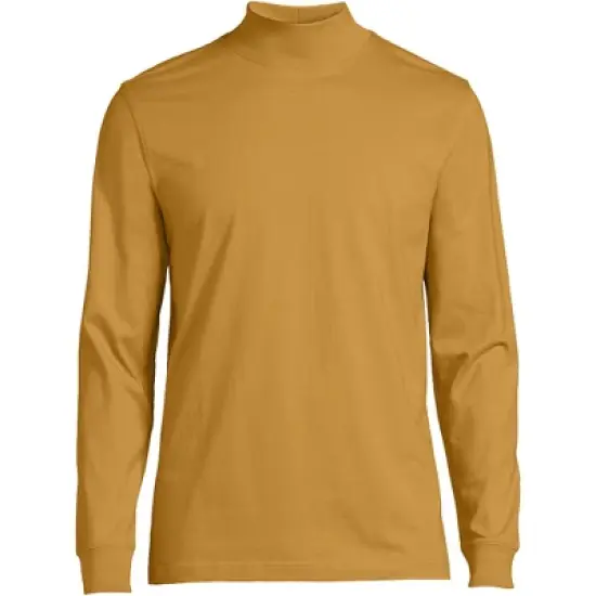 Lands' End Men's Super-T Mock Turtleneck image {16}