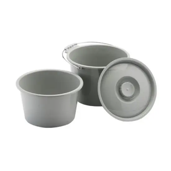 Nova 8450 12 Qt Commode Bucket With Lid image {1}