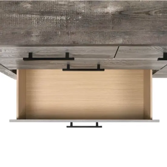 5pc Full Adam Panel Bedroom Set Gray - Picket House Furnishings image {12}