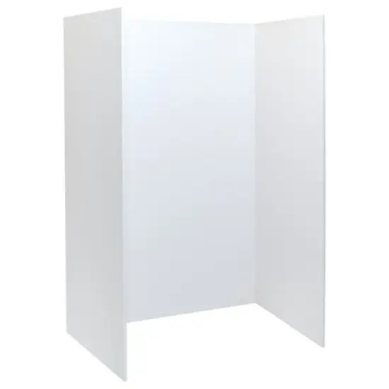Ghostline&reg; Foam Presentation Board, White, 1/2" Faint Grid 28" x 22", 1 Board image {2}