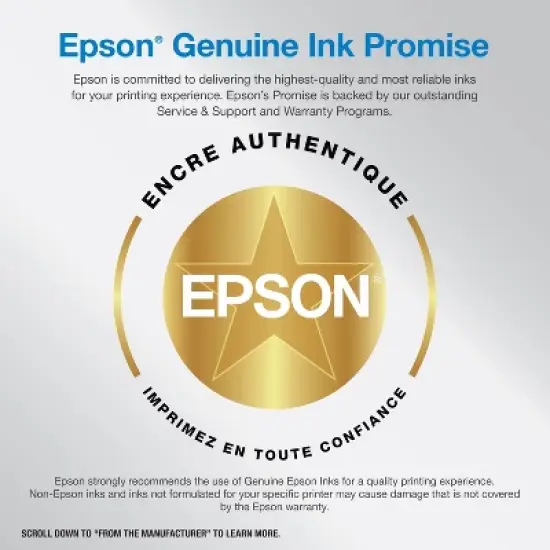 Epson EcoTank ET-2980 Wireless All-in-One Color Supertank Printer - White: Automatic 2-Sided Printing, Borderless Photos, Print From Mobile Device image {5}