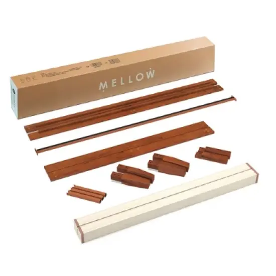 12" Naturalista Classic Solid Wood Platform Bed - Mellow image {7}