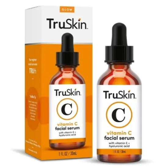 TruSkin Vitamin C Anti-Aging with Hyaluronic Acid Face Serum - 1 fl oz image {1}