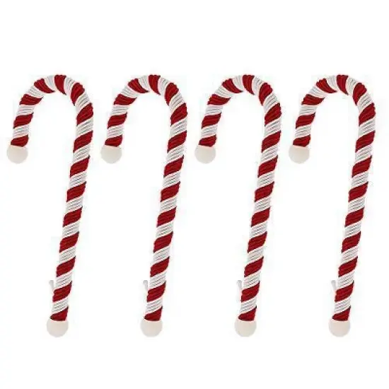 4ct Candy Cane Stocking Holders Haute Decor image {2}
