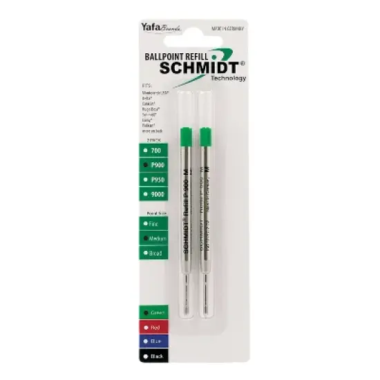 Schmidt Ink Schmidt P900 Ballpoint TC Ball Parker Style Refill fits Parker ballpoint pens Medium image {4}