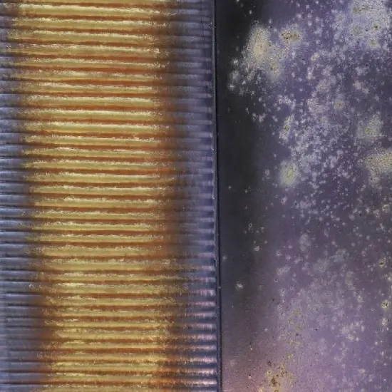 Sunnydaze 32"H Electric Metal Cascading Tower Outdoor Water Fountain with LED Lights image {10}