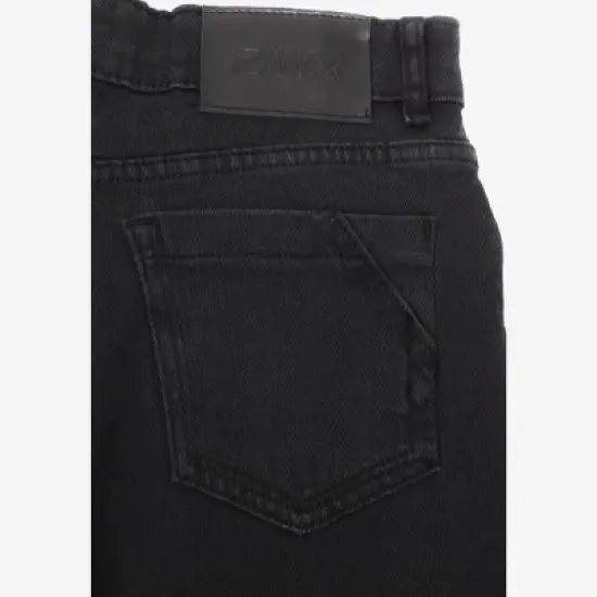 RAW X Toddler Slim Fit Distressed Denim Cut Off Shorts, Kids Fashion Rips Stretch Washed Jean Shorts image {3}