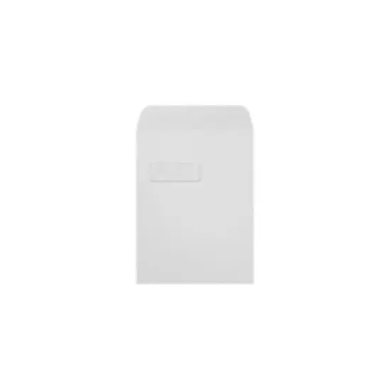 LUX 9" x 12" Open End Window Envelopes White Linen 250/Pack 1590-WLI-250 image {1}