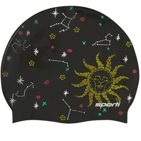 Sporti Celestial Silicone Swim Cap image {5}