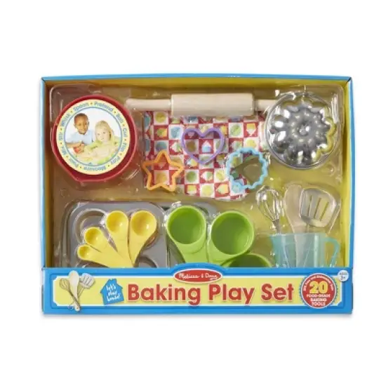 Melissa & Doug Baking Play Set (20pc) - Play Kitchen Accessories image {4}
