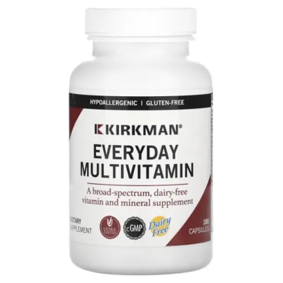 Kirkman Labs Everyday Multivitamin, 180 Capsules image {4}