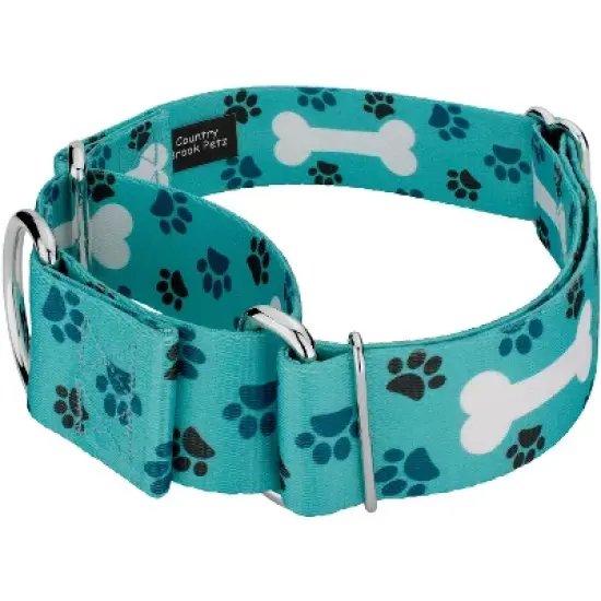 Country Brook Petz HossFit Jr Wide Martingale Dog Collar - Dog's Life Collection image {8}