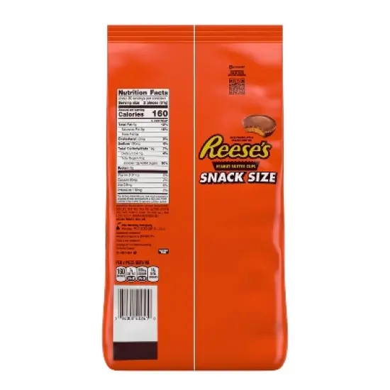 Reese's Milk Chocolate Peanut Butter Cups Snack Size Candy - 33oz image {2}