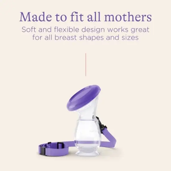 Lansinoh Silicone Manual Breast Pump for Breastfeeding Moms image {2}