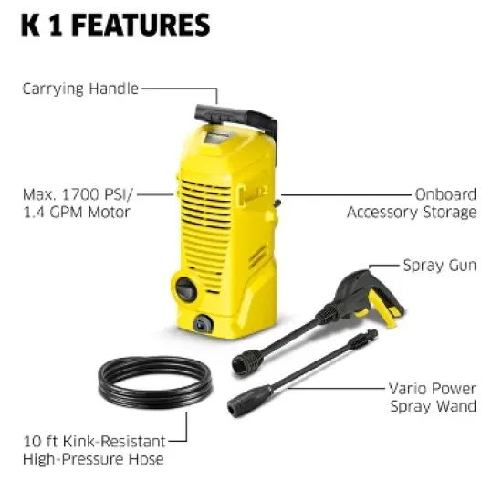 Karcher K 1 Electric Pressure Washer image {1}