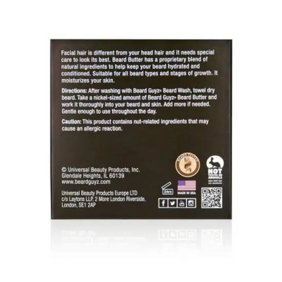 Beard Guyz Beard Butter - Trial Size - 4oz image {4}